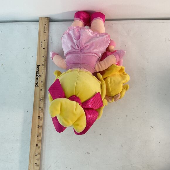Disney Muppets Muppet Miss Piggy in Pink Dress Character Plush Dolls Preowned - Picture 2 of 7